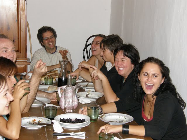 Cena durante la Festa MAGica – settembre '09 – Villore