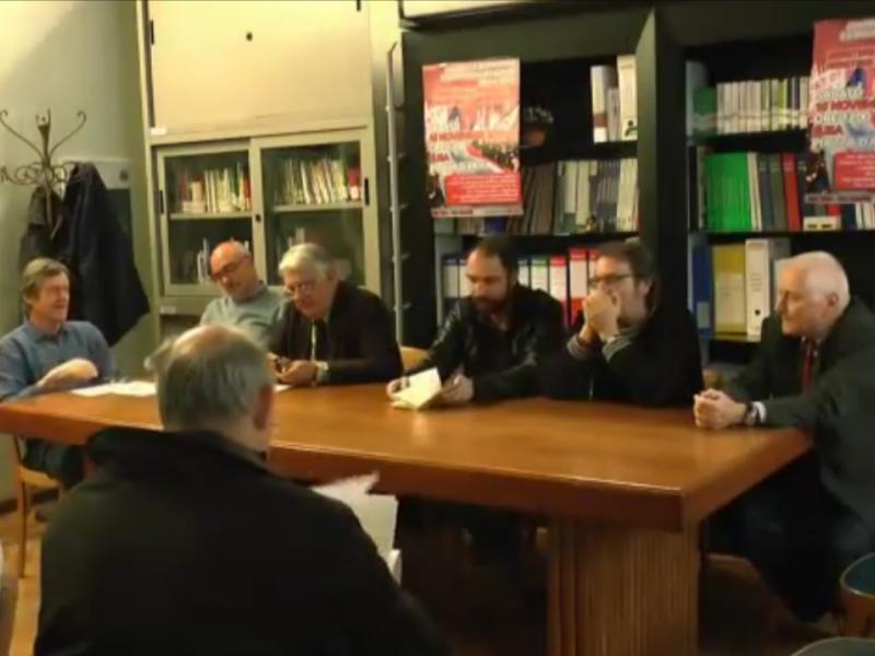 Conferenza stampa di presentazione del Controsservatorio Valsusa il 13/11/13 a Torino