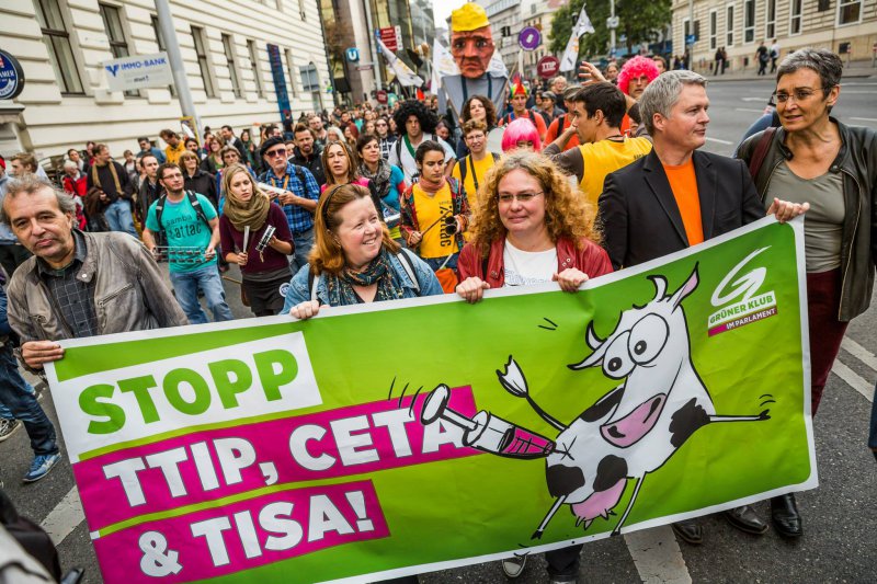 Mobilitazione europea Stop TTIP l'11 ottobre 2014 a Berlino