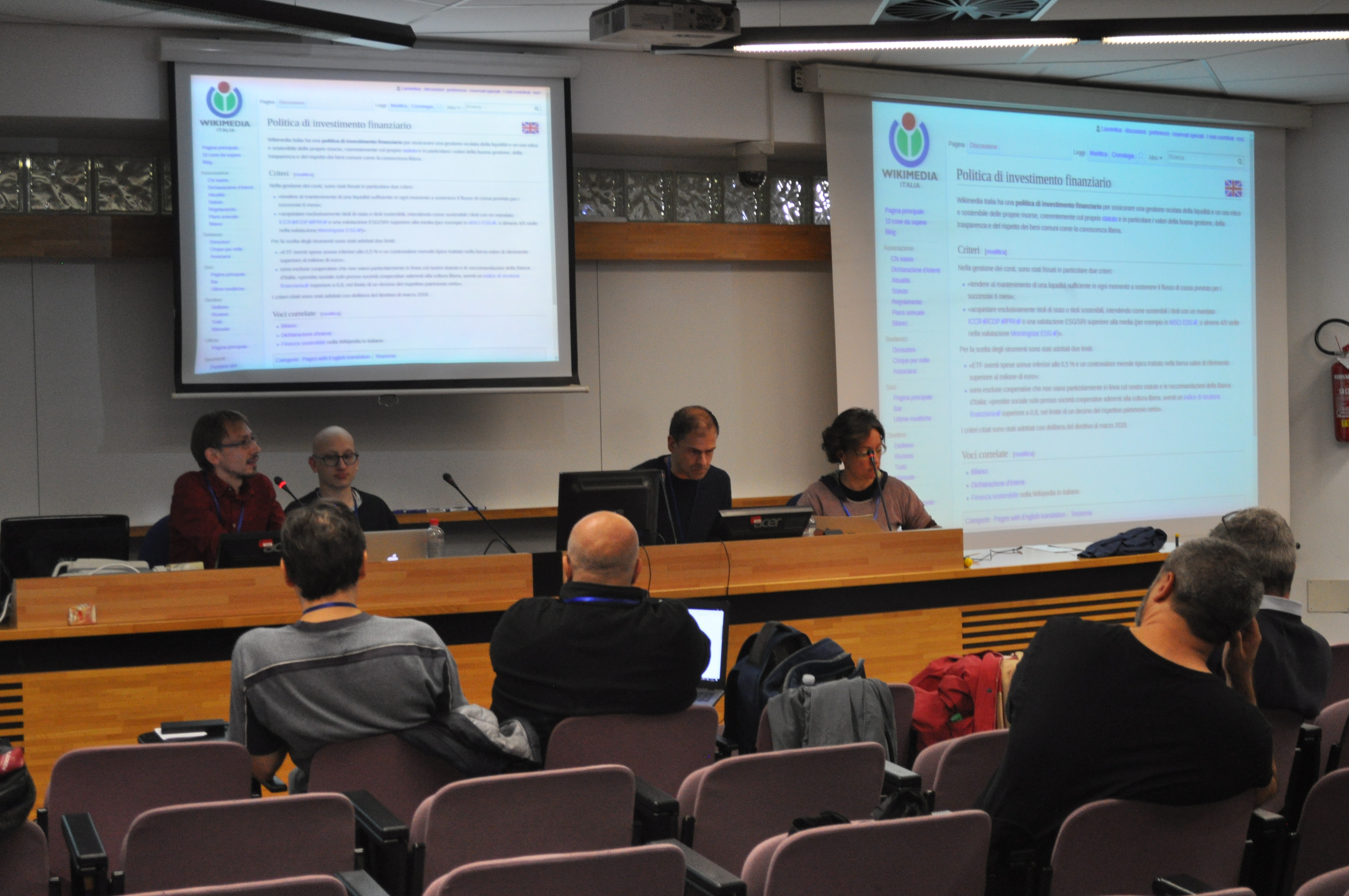 Intervento di MAG4 alla pre-assemblea di Wikimedia Italia